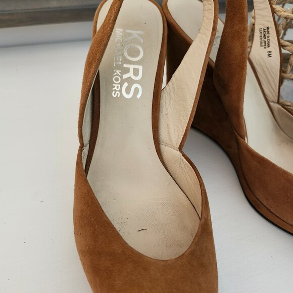 Michael Kors wedge sandals - Picture 2 of 5